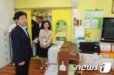 염태영 수원시장, 시립버드내어린이집 방문