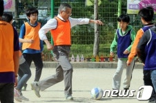 문재인 후보의 축구실력은?