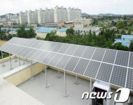 서산시, 4개 주민자치센터에 태양광 발전시설 설치