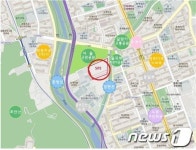 서울 중계역 일대 15층 아파트 단지 건립