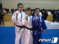 고창군청 여자유도 김영란, 전국체전서 금메달