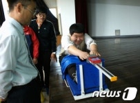 [사진] 인천공단소방, 연수중학생 소방관 직업체험