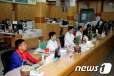 [사진] 안동시청 직원들의 독도사랑