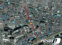 생존권 위협 횡단보도 반대 영등포역 상인연합회 백기,  29일 설치