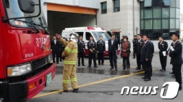 [사진] 이천소방서, 경기도 행정사무감사 수감