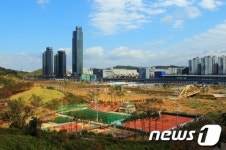 아산시 전체면적의 23%가 녹지