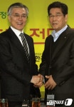 한국노총 방문한 민주 문재인 대선후보