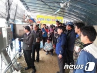 전남 장성군 시설하우스 등 화재예방 실시
