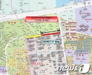광주시 20일 소촌산단 연결도로 260m 부분 개통