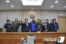 신철원초등학교 학생들, 의정부지방법원 견학 법정체험