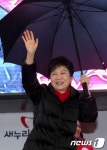 목포역 유세 나선 박근혜 후보