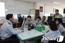 봉화경찰, 고교생 파출소 현장체험