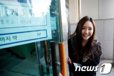 투표 마친 달샤벳 우희