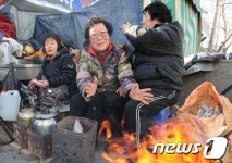 칠성시장 상인들의 겨울나기