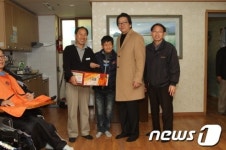 이천(통영방향)휴게소, 엘리엘동산에 세탁기 등 전달