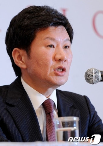 정몽규 전 총재, '대한축구협회장 출마선언'
