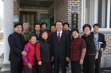 김채용 의령군수, 독거노인 공동거주제 시행 경로당 순회방문