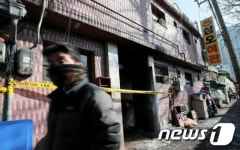 정신지체 40대女 목숨 앗아간 화재현장