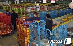 울산우편집중국 설 명절 비상근무 돌입