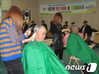 한스헤어·녹산교회, 설맞이 국가유공자 봉사활동