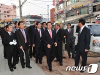 “난립 간판 안녕” 울주군 언양 간판정비사업 완료