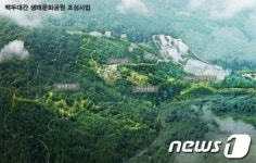 산림청, 남원에 백두대간 생태체험장 내년 조성