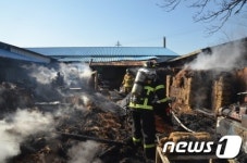 경북 상주 옹기공장 불, 1200만원 피해