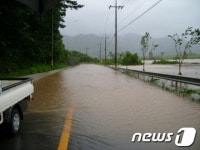 의령군, 지방도 1040호선 삼정~장박 침수구간 조기 준공