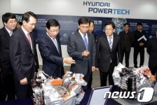 현대파워텍 방문한 안희정 지사