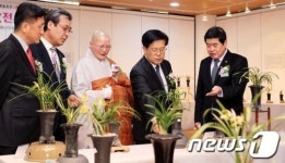 물레방아골 함양 난 전시회