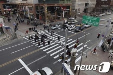 대구 한일극장 앞 횡단보도 설치
