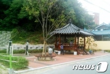 안동, 도심 자투리 공간  쉼터-주차장 조성