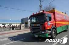 염소가스 누출 공장