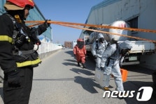 염소가스 누출 현장조사