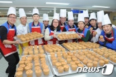 장애우들에게 줄 빵이에요