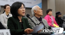발언하는 김재남 진보정의당 의원