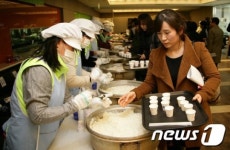 마포구, 학교급식 친환경 쌀 품평회