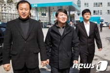 개인택시 노원지부 방문한 안철수