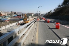 공주시 무령왕릉로 부실공사 석축 붕괴