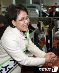수락119안전센터 찾은 김지선 후보