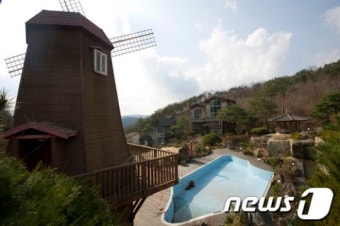 호화스러운 성접대 의혹 별장