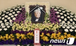서울성모병원에 마련된 故 박상규 빈소