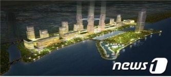 안산 시화호에 반달모양 인공섬 조성, 총 1조원 규모