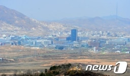 조업 중단된 개성공단