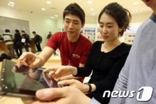 룩 샵, 태블릿이 한 곳에
