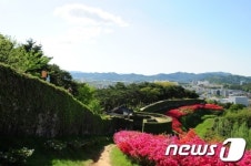 [단신] 고창 모양성 철쭉 만개