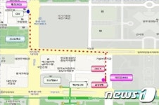 대전둔산시외버스정류소 하차장 6월1일 이전