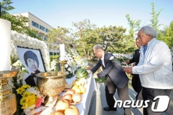 5.18 최초 희생자 이세종 열사 추모식
