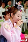 초례의식 치르는 예비 숙녀