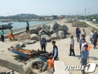 [단신] 농어촌公 전남, 어촌 환경정화 활동